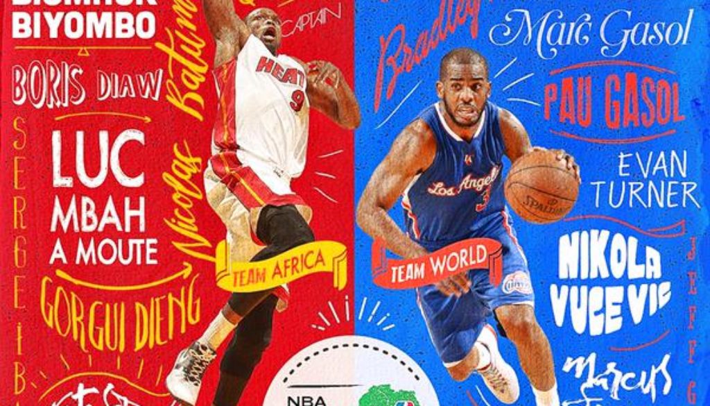 NBA アフリカ対ワールド